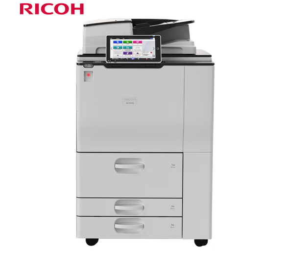 理光（Ricoh）IM 8000 A3黑色数码复合机高速打印复印扫描一体机含输稿器（单位：台）[甘肃省内含安装/外省仅配送]