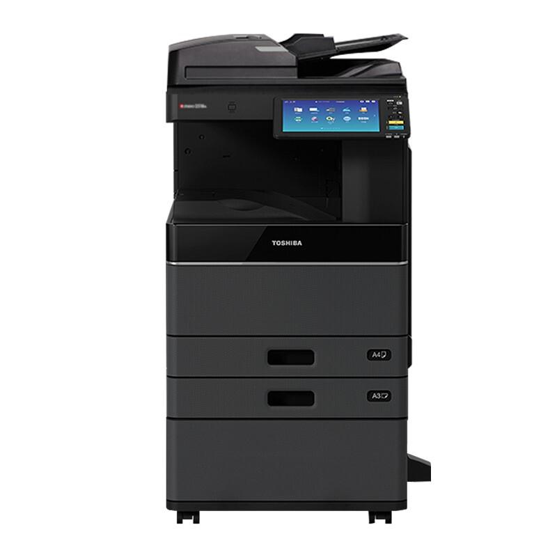 东芝(TOSHIBA) FC-3615AC A3激光双面打印复印扫描 主机+自动输稿器+双纸盒+工作台 多功能彩色复合机 (计价单位：台) 黑色