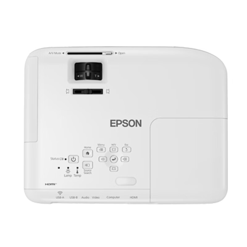 爱普生（EPSON）X06投影仪商务办公会议 +120寸电动幕布+安装(单位：套)