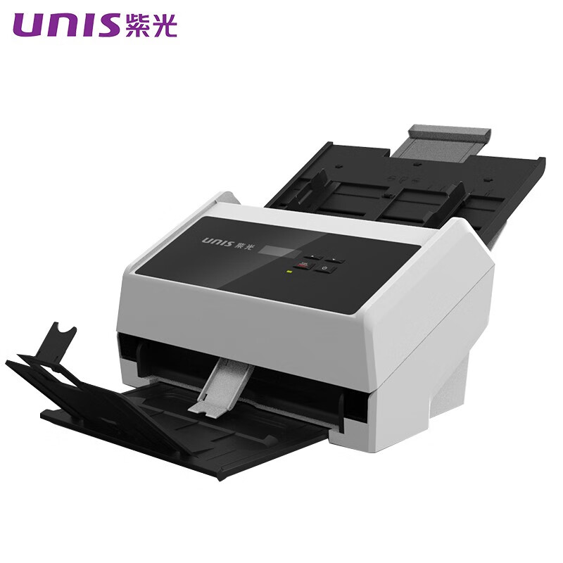 紫光（UNIS）Q5608馈纸式扫描仪 A4彩色高速双面自动(单位：台)
