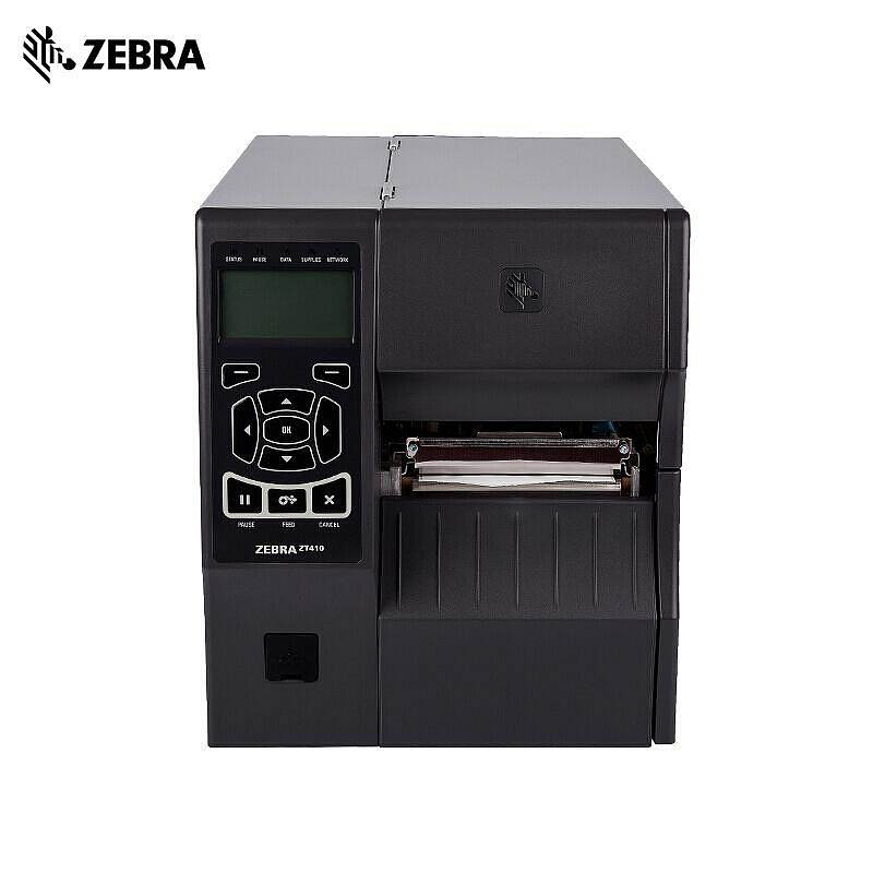斑马ZT410工业级条码标签打印机灰色600DPI(台)