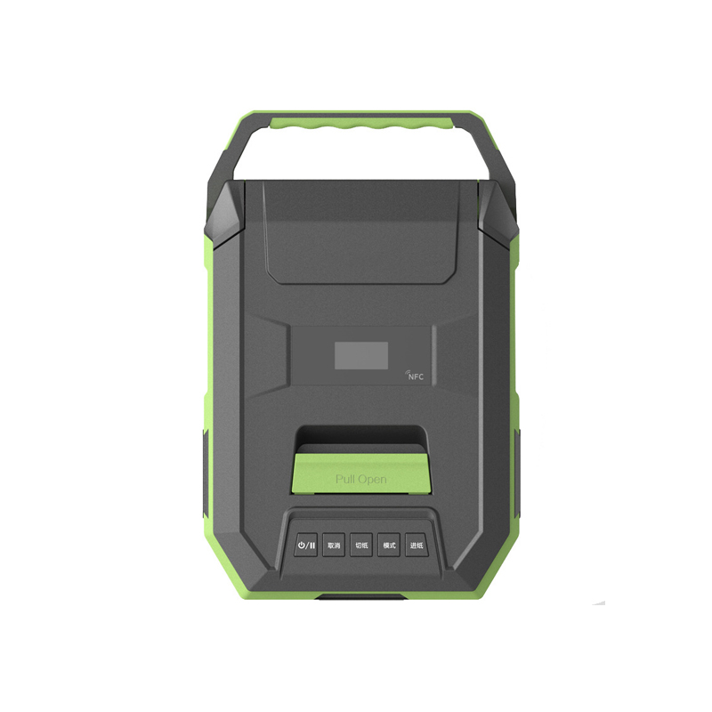 鲁中平高 LZPG-002 一维码 二维码 USB2.0 蓝牙 WIFI NFC 标签机 (计价单位：台) 墨绿色