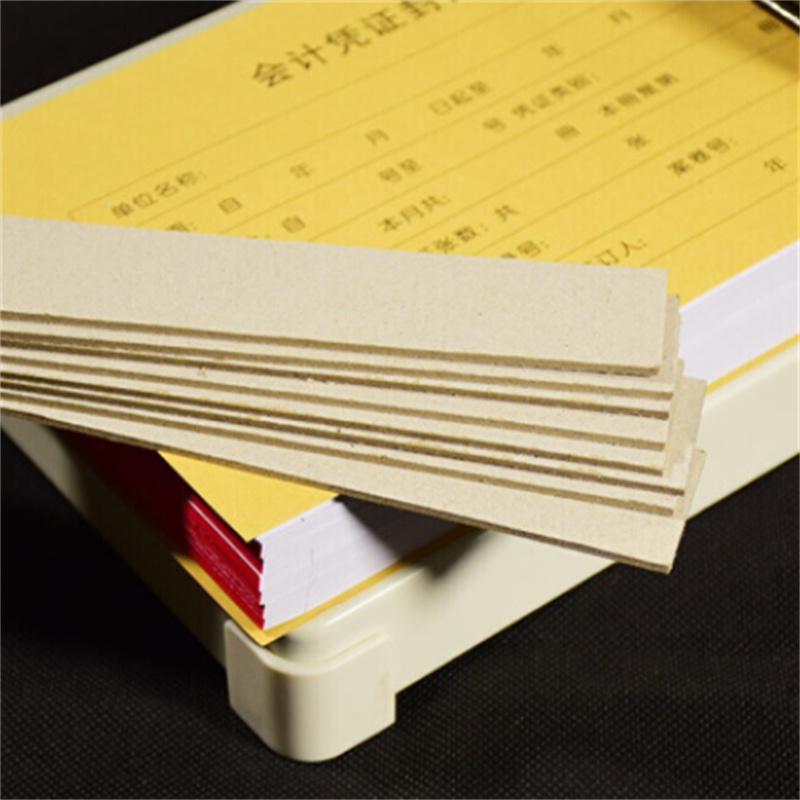 博采财务凭证装订档案垫条加厚灰纸板装订夹条 297*25mm*300根（组）