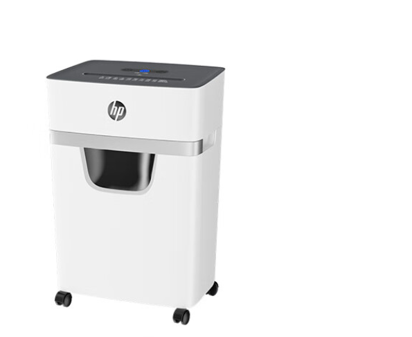 惠普（HP） 5级保密小型办公碎纸机（单次8张  20L 可碎卡、订书针 10分钟）W2008MC  （台）