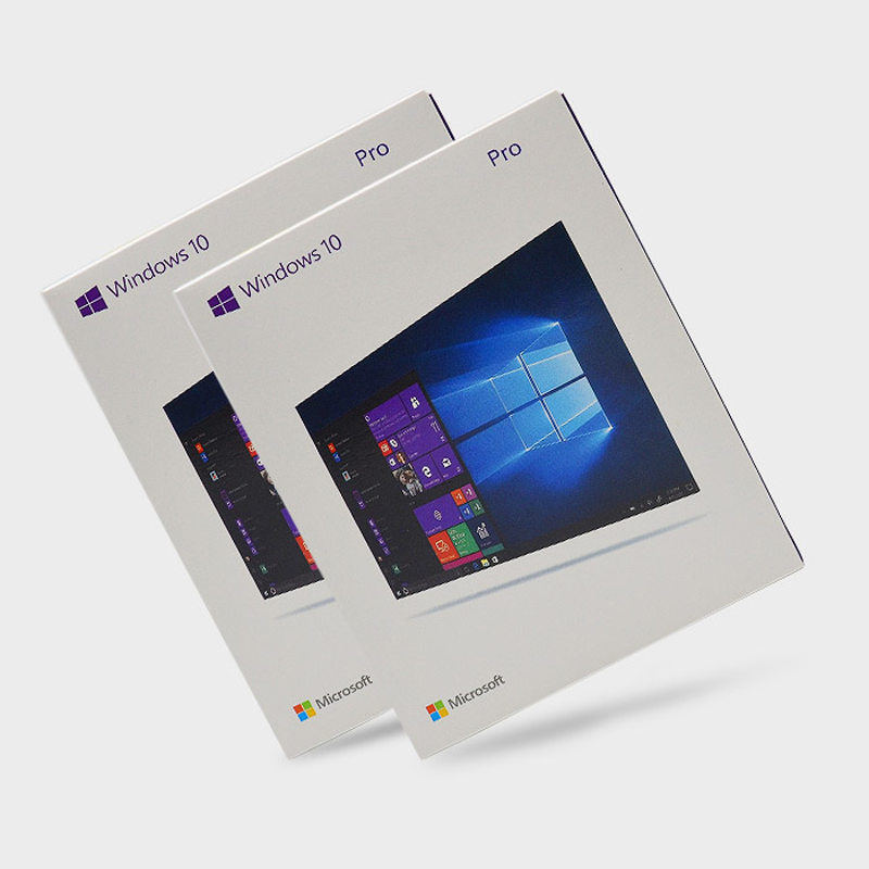 微软正版WIN10专业版系统彩盒 U盘安装介质（单位：个）