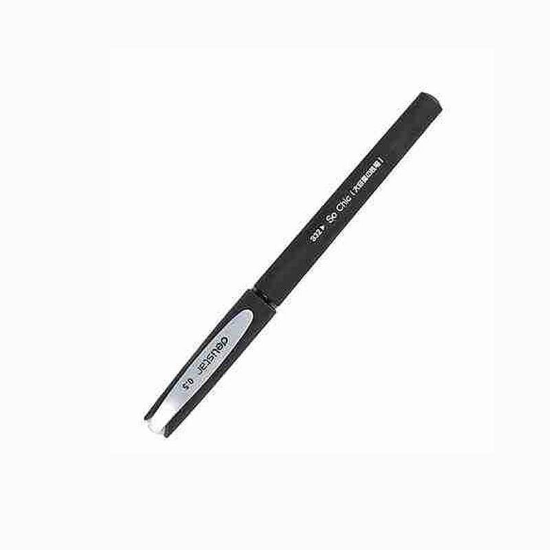 得力 S32 签字笔中性笔水笔 0.5mm 12支/盒 (单位:支) 黑色
