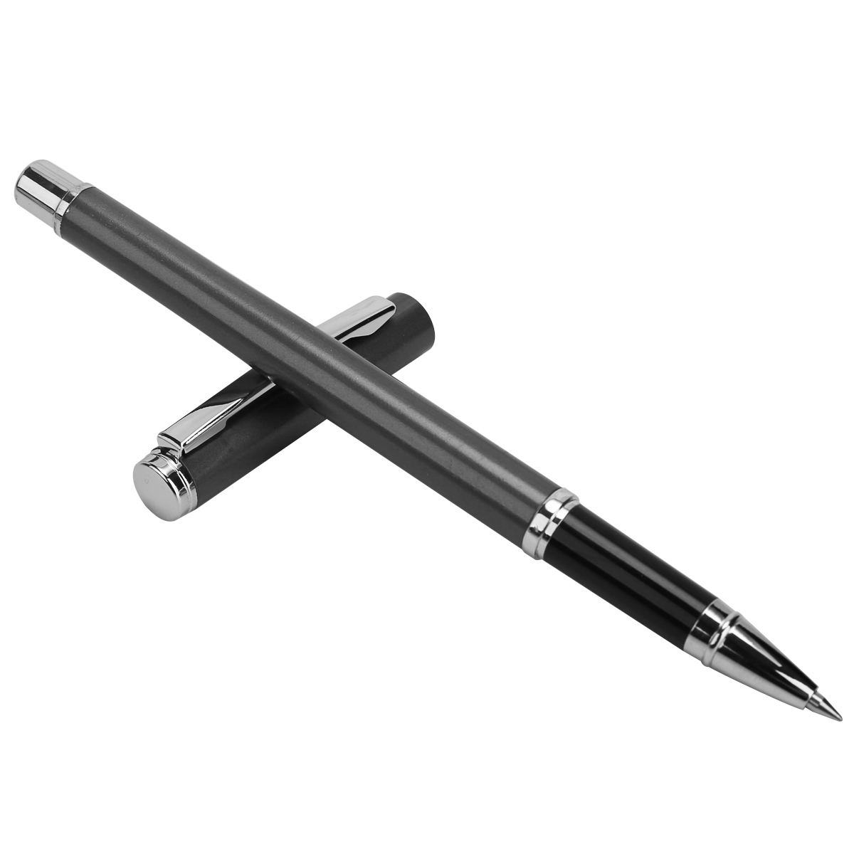 得力S82金属签字笔中性笔水笔0.5mm黑色12支/盒576支/箱（单位箱）