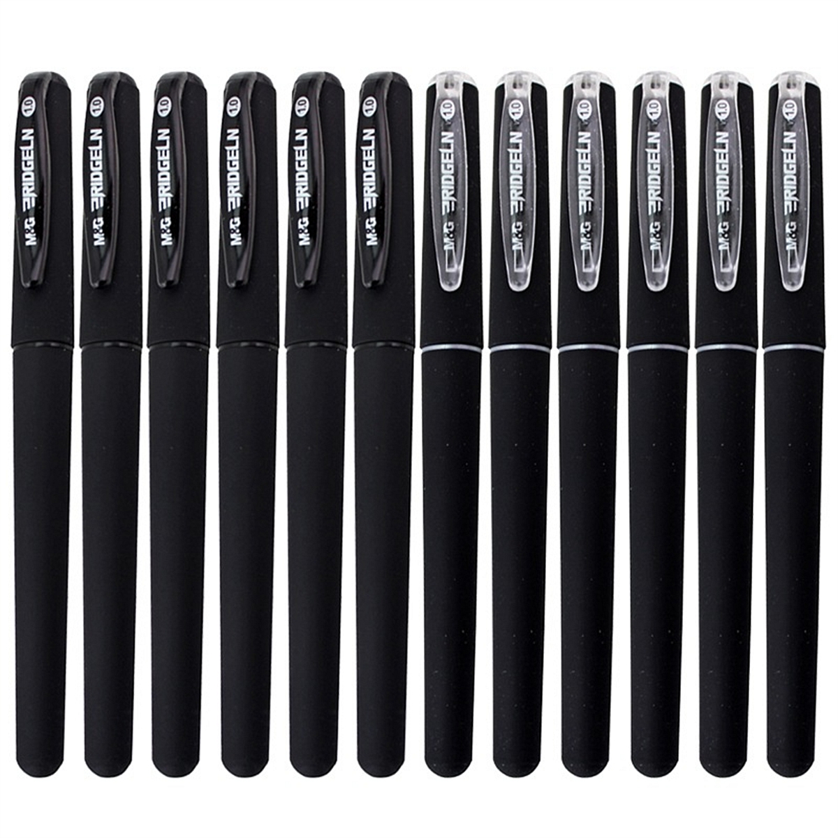 晨光AGP13606中性笔签字笔1.0mm12支/盒（单位：支）黑色