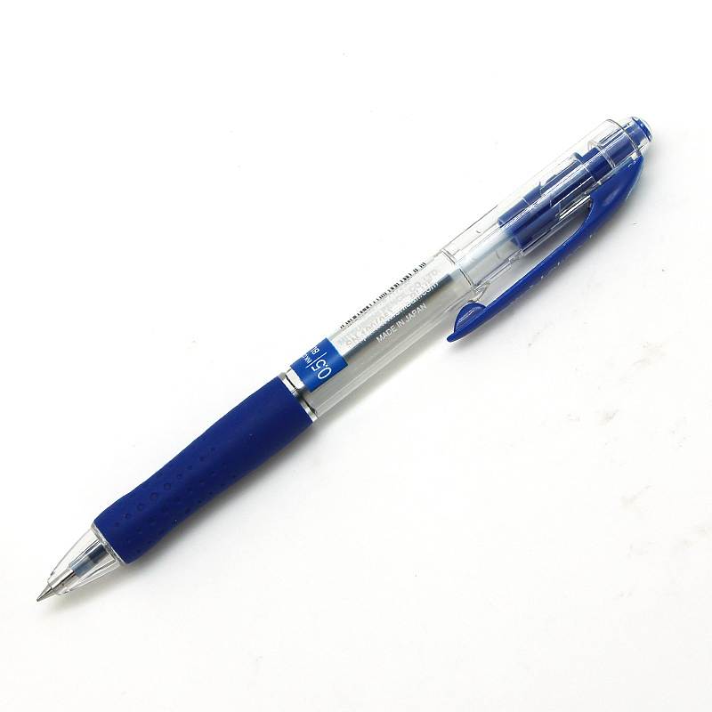 三菱SN-100按动式圆珠笔0.5mm12支/盒(支)蓝色