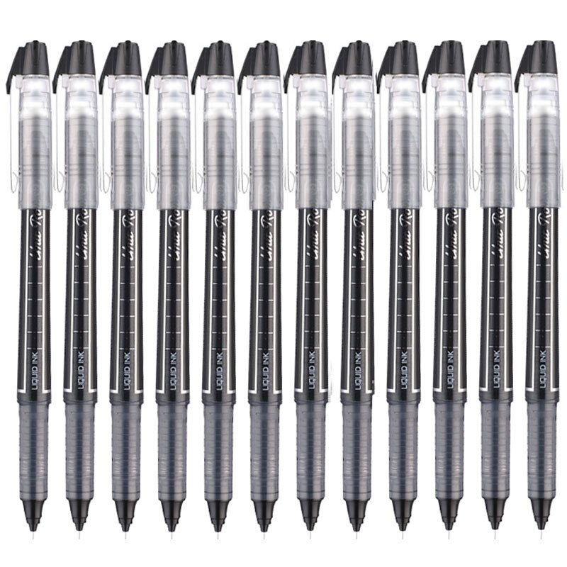 晨光ARP50801水性签字笔12支/盒(单位：支)黑色