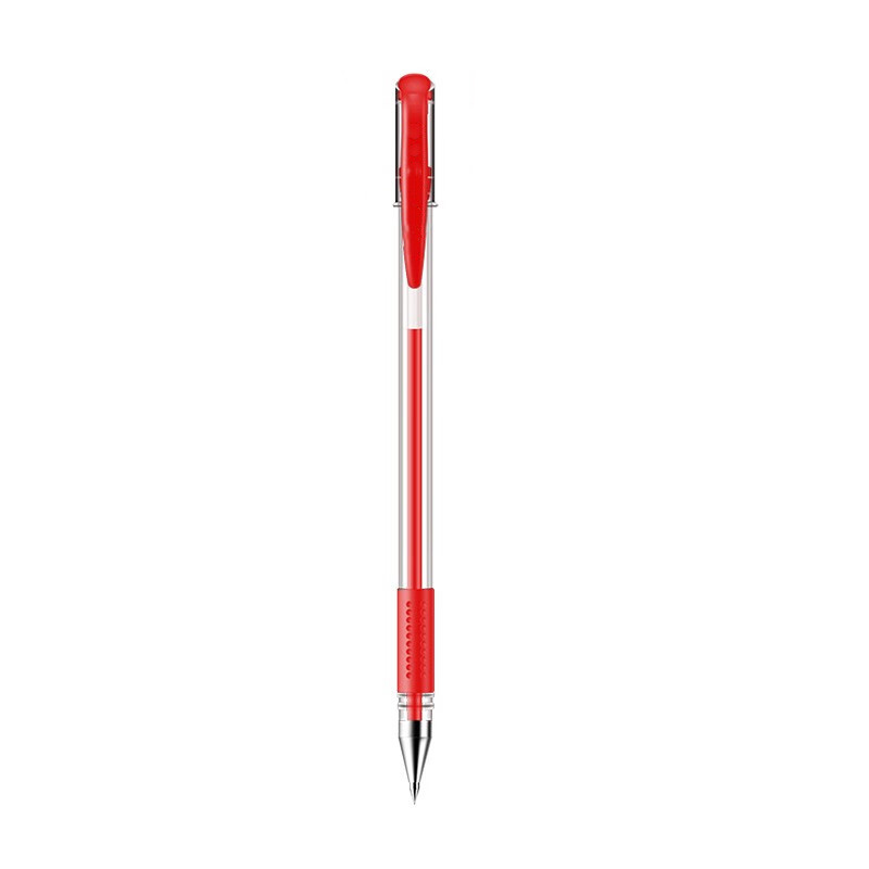 MN 0.5mm 中性笔 红色 12支/盒（单位：盒）