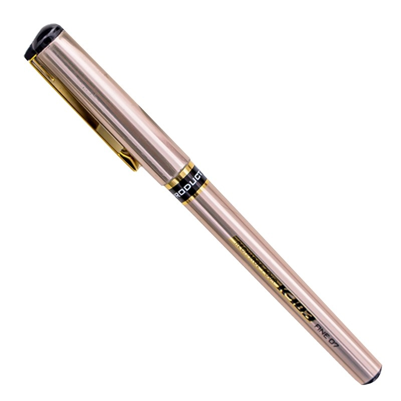 百通（bitoon） 中性笔K-103金尚签字笔商务办公0.7mm黑色碳素水性笔 12支/盒（单位：盒）