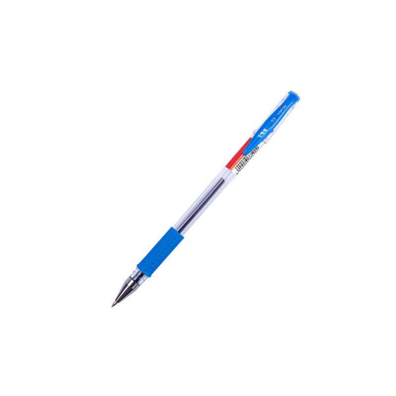 史泰博 V-GP1002 直杆中性笔 0.5MM 蓝色 12支/盒单位：支