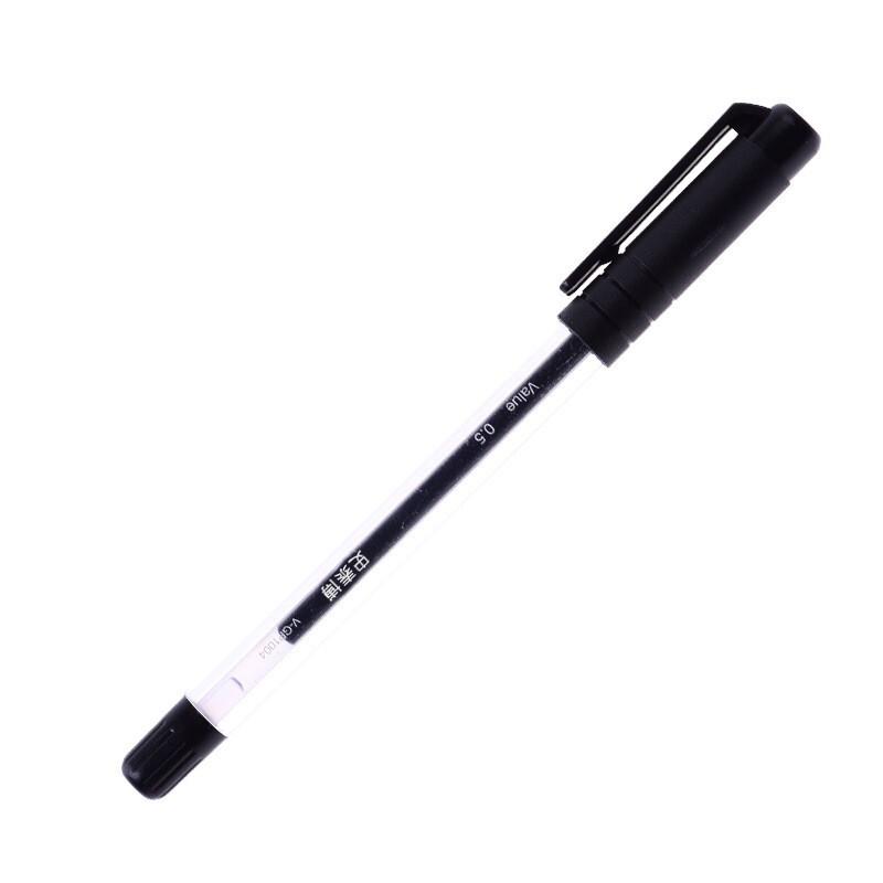 史泰博 V-GP1004 0.5mm 中性笔 (计价单位：支) 黑色