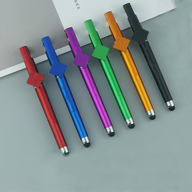 普集科技 多功能支架笔 笔幅0.5mm 子弹头笔尖 插盖式 签字笔 (计价单位：支) 黑色