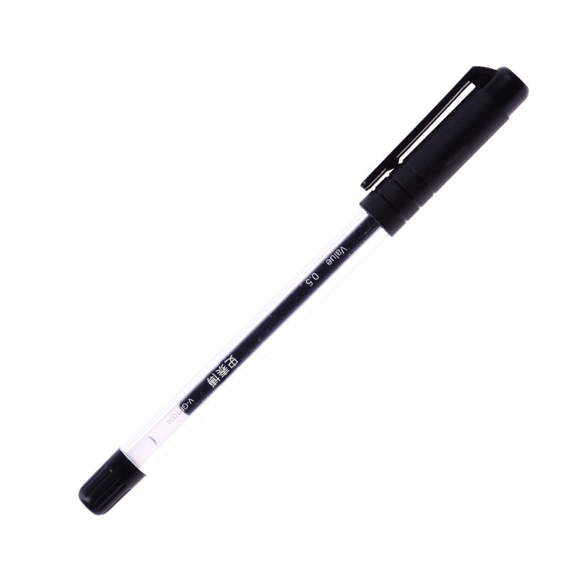 史泰博V-GP1004中性笔0.5mm黑色12支/盒（支）