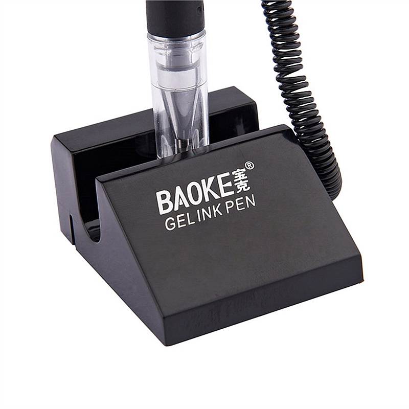 宝克（BAOKE） NO850 0.5mm中性台笔 (单位：支) 黑