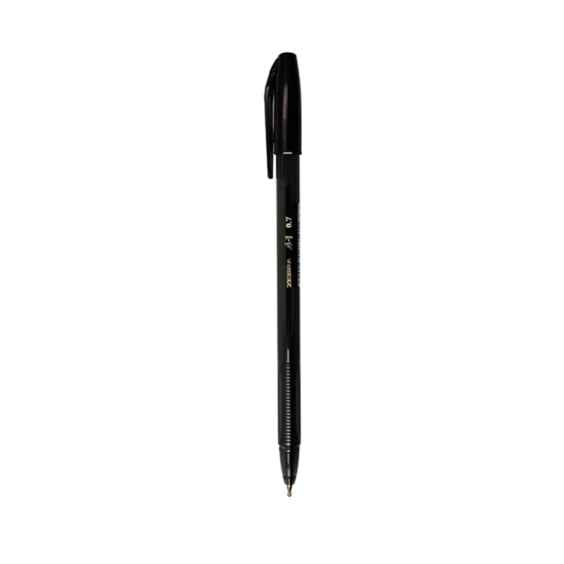 斑马牌（ZEBRA）09圆珠笔 真心圆珠笔系列 0.7mm子弹头原子笔学生办公用中笔 ID-A100 黑色 （单位：支）