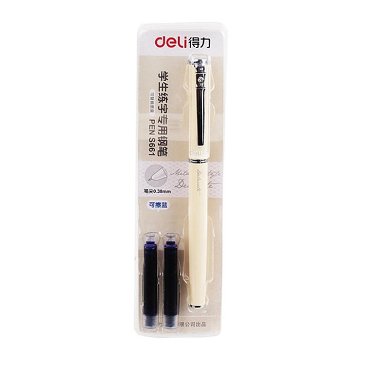 得力 S661 钢笔 支 （单位：支） 蓝