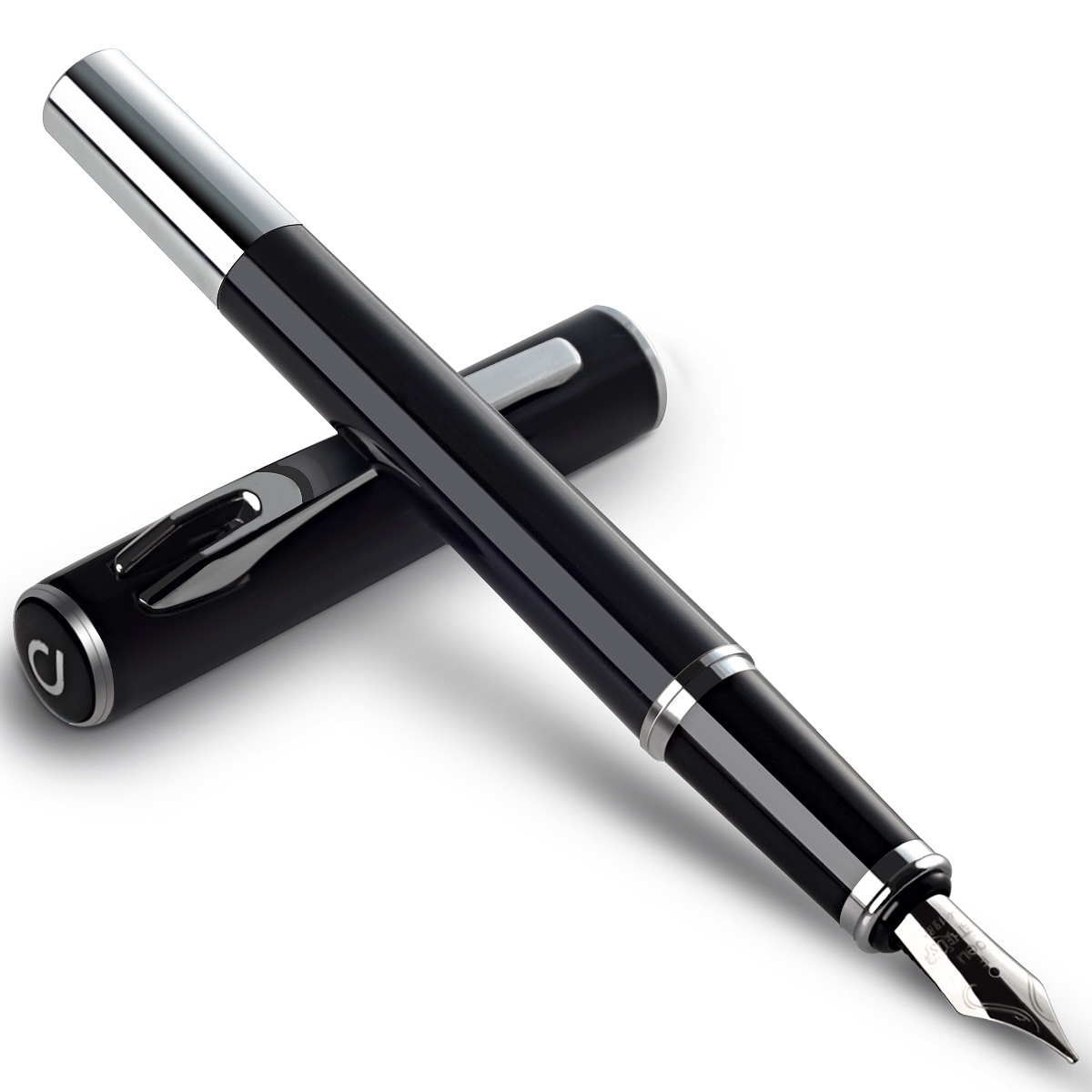 得力S675F钢笔(黑)