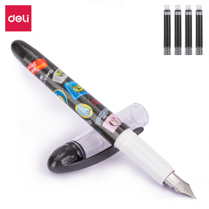 得力 S691 钢笔 2支/卡 （单位：卡） 黑