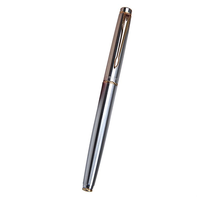 英雄 200A 0.5mm全钢白夹金笔钢笔 (单位：支)