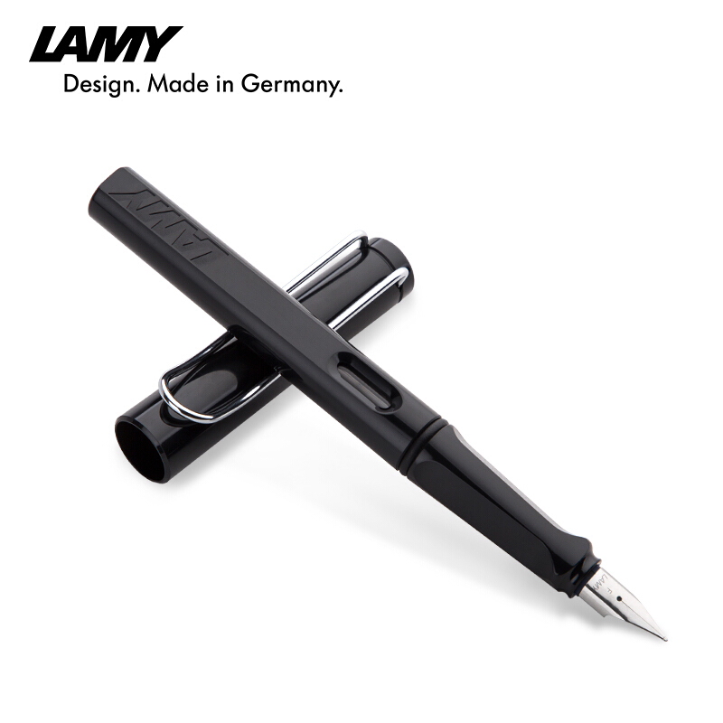 LAMY凌美狩猎系列钢笔亮黑色0.5MM(支)