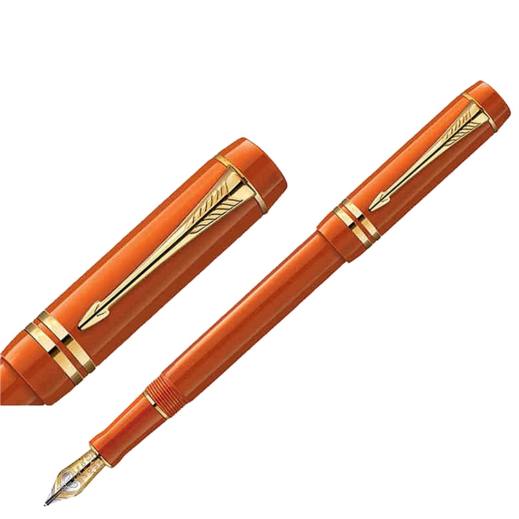 派克2015世纪玛瑙红金夹墨水笔0.7mm(支)