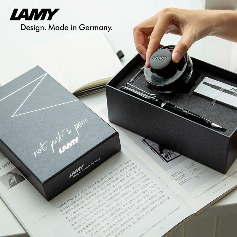 凌美(LAMY) 狩猎系列 EF 0.5mm 钢笔套装(钢笔+墨水+吸墨器+墨囊) 1.00 支/套 (计价单位：套) 磨砂黑