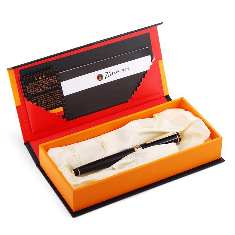 毕加索 PS-902 0.5mm钢笔纯黑金夹 (单位：支)  黑