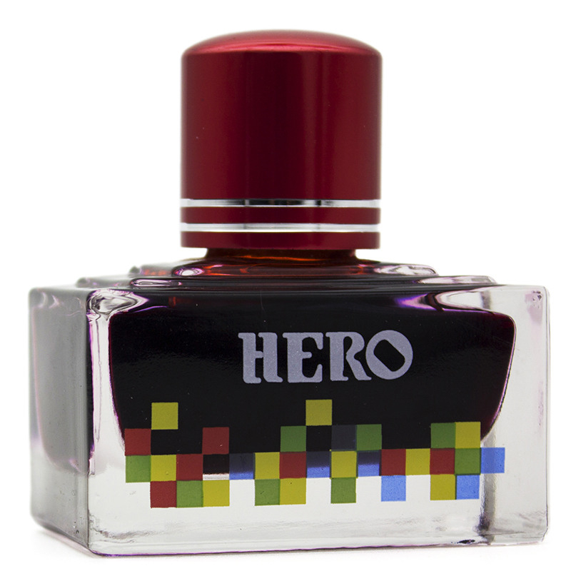 英雄7112墨水红色40ml,12瓶/盒(盒)