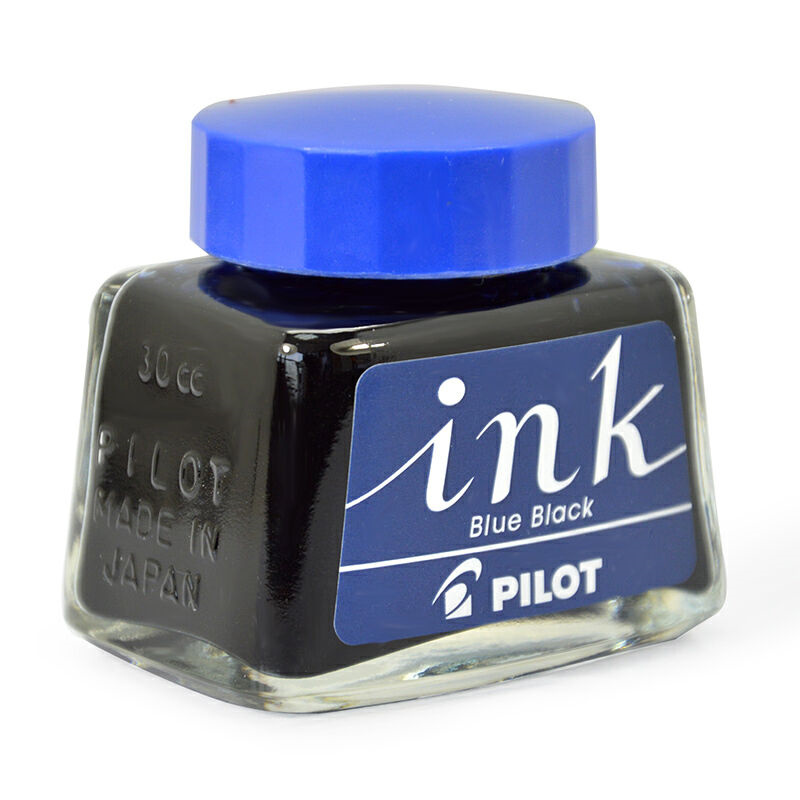 白金（PLATINUM）百乐INK钢笔墨水蓝黑色30ML(单位：瓶)
