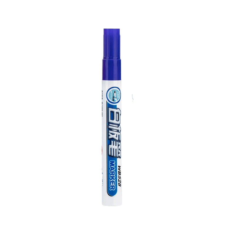 东洋（TOYO）WB528塑料蓝色可擦白板笔 10支/盒（盒）