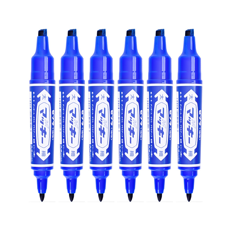 斑马 mO-150 双头记号笔蓝芯10支/盒 （单位：盒)