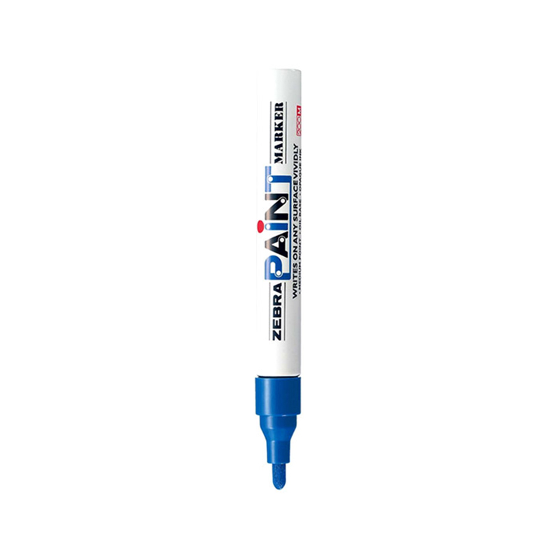 斑马牌 MOP-200MZ 单头油漆笔 （支）蓝色