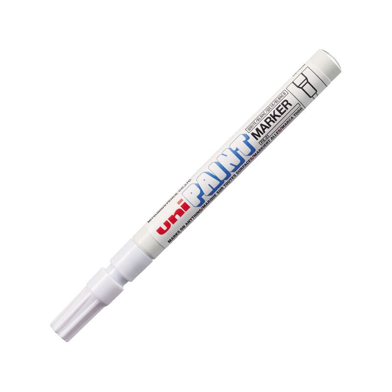 三菱 PX-21小字油漆笔0.8-1.2mm白色12支装（盒）