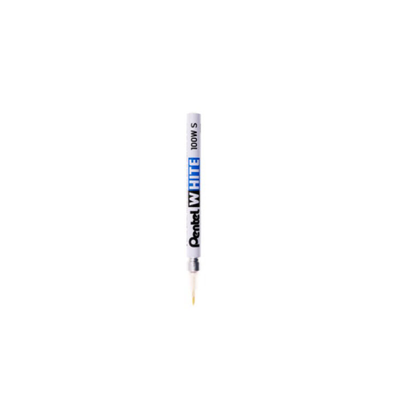 派通（Pentel）油性记号笔 X100W-S 白色油漆笔(单位：支)