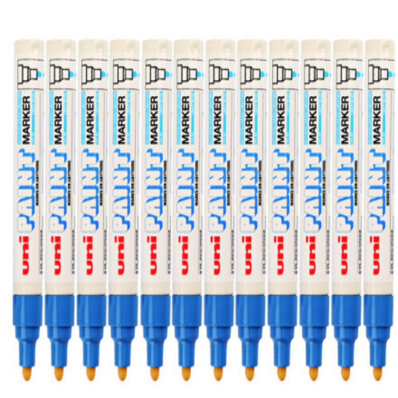 三菱PX-20油漆笔2.2-2.8mm12支/盒(盒)蓝色