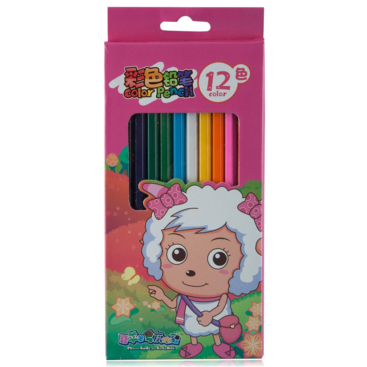 广博XYY4605彩色铅笔(12色)(盒)