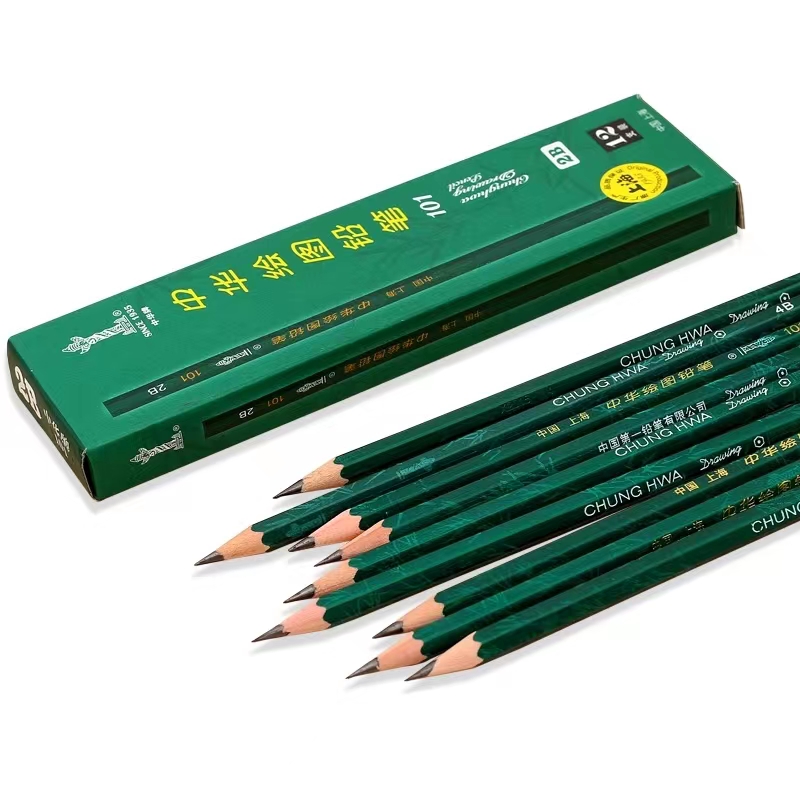 中华 绘图铅笔 101-HB 12支/盒（单位：支）