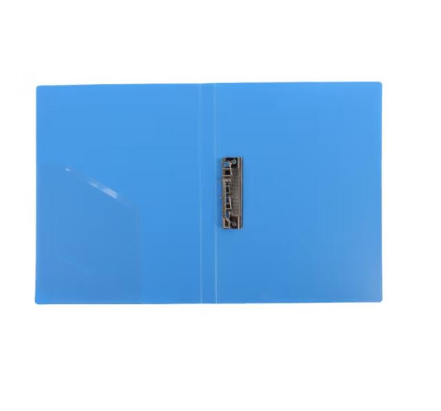 悠米 经济型文件夹 单强力夹 W01001B 蓝色 12/组（计价单位：组）