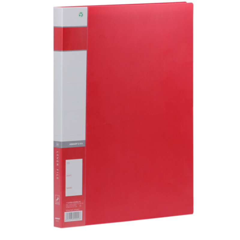 金得利AF602文件夹红色 单个装(个)仅供四川