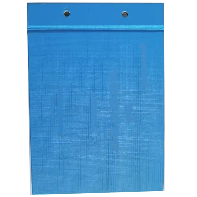 华质卓越 4号蓝色封皮文件夹 厚2.5cm材质2mm灰板特种专用蓝色装帧布（个）