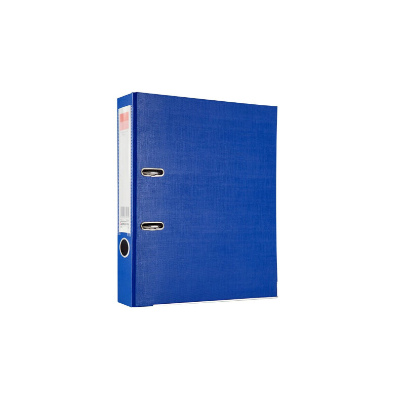 齐心（COMIX）A106A文件夹 经济型快劳夹    3寸 75mm背宽 夹纸宽度55mm   A4  蓝色 (单位：个)