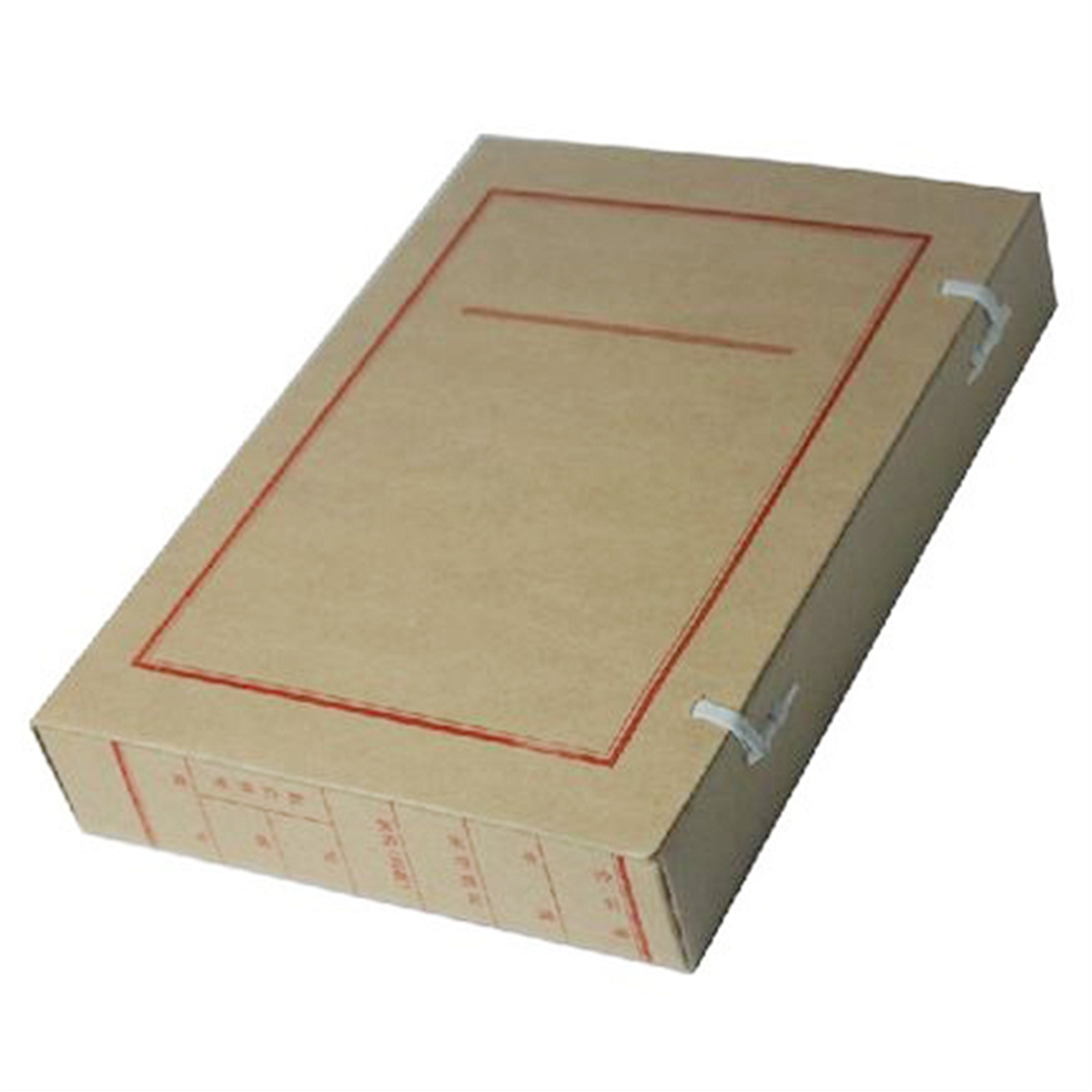 国产 无酸纸 档案盒 4cm (单位：个)