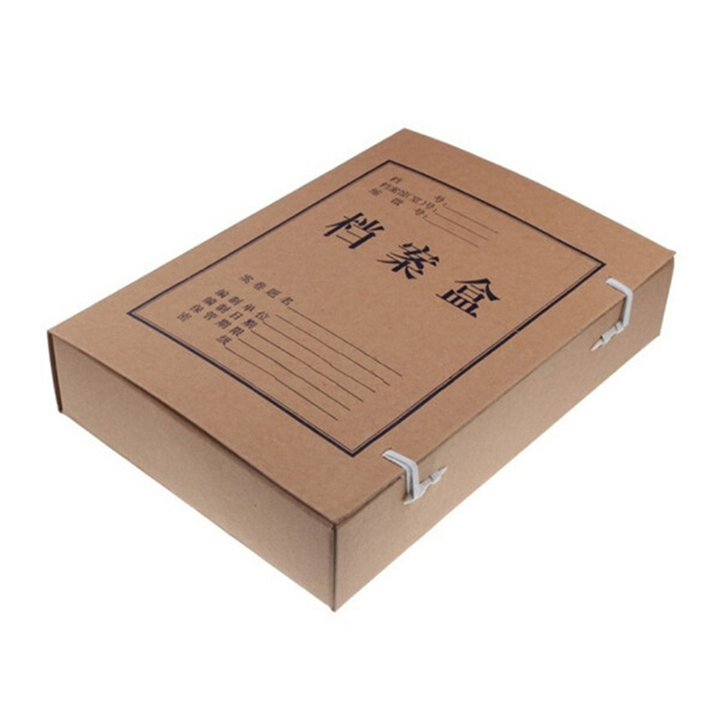 守候阳光 三裱 档案盒无酸纸牛皮纸A4技术档案盒10CM （单位：个）