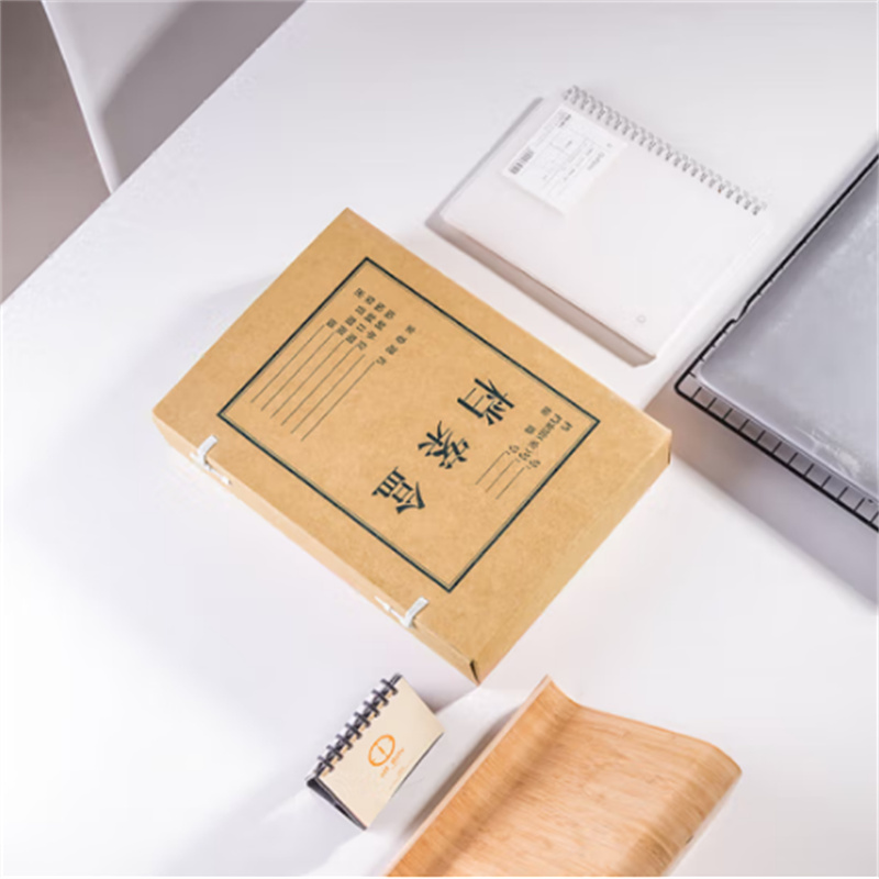 海峰牛皮纸A4文件盒(单位：个)