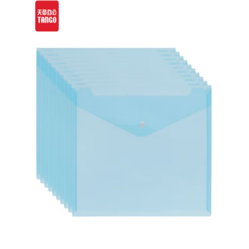 天章办公  蓝色 文件袋 A4（单位：个）