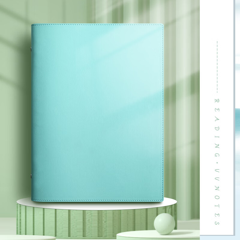 法拉蒙A4软皮活页笔记本80张康奈尔款 晴空蓝/薄荷绿/樱花粉可选（单位：本）