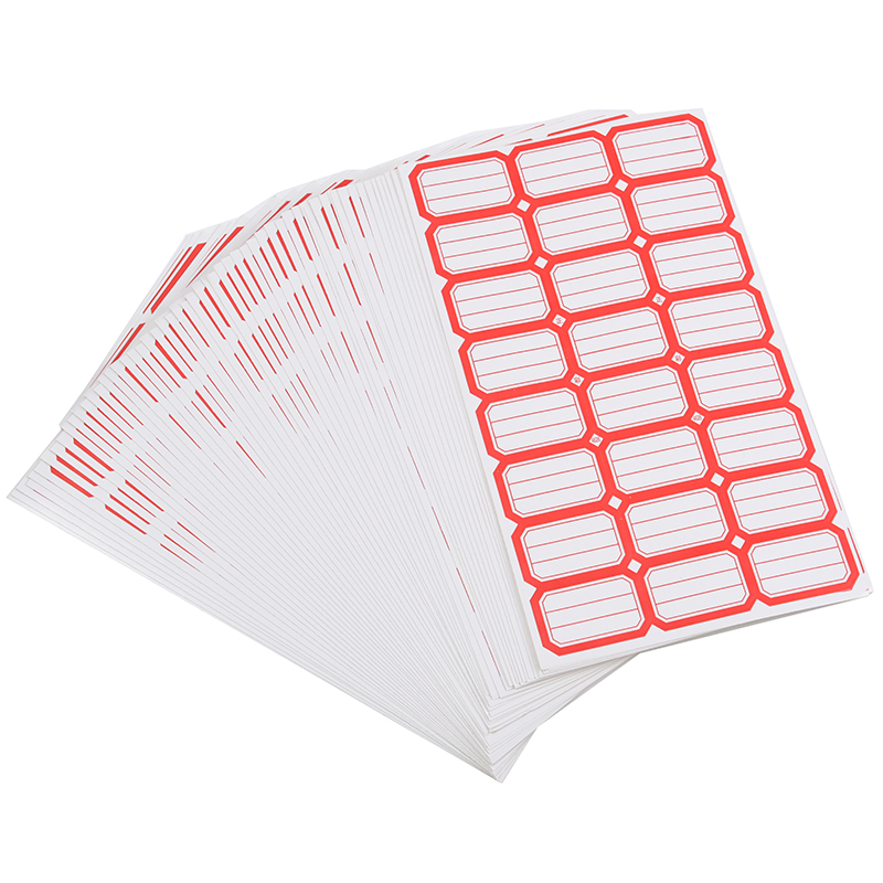 递乐 标签贴纸 60张/包 4626红色（包）
